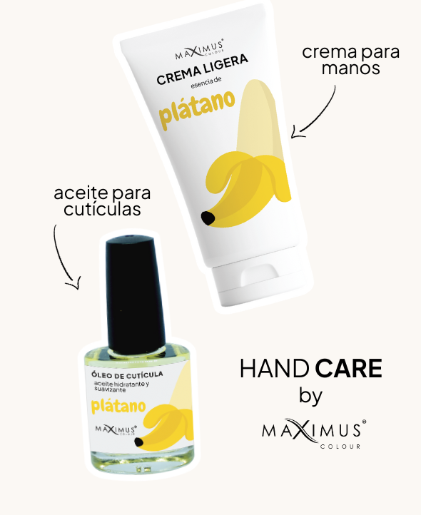 Dúo Maximus Colour Esencia de Plátano 🍌 (Crema + Aceite)