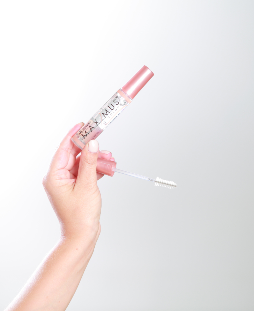 Mascara en Gel Transparente con Pantenol para cejas y pestañas Maximus Colour