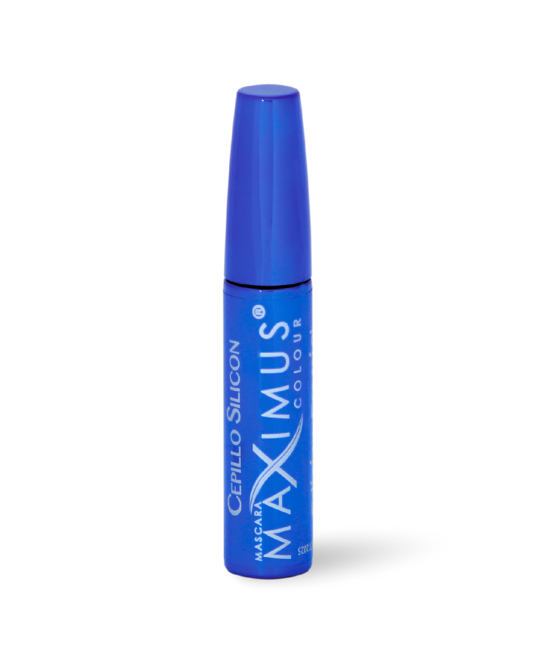 Rimel Vitamina E y microfibras con cepillo de silicón Maximus Colour