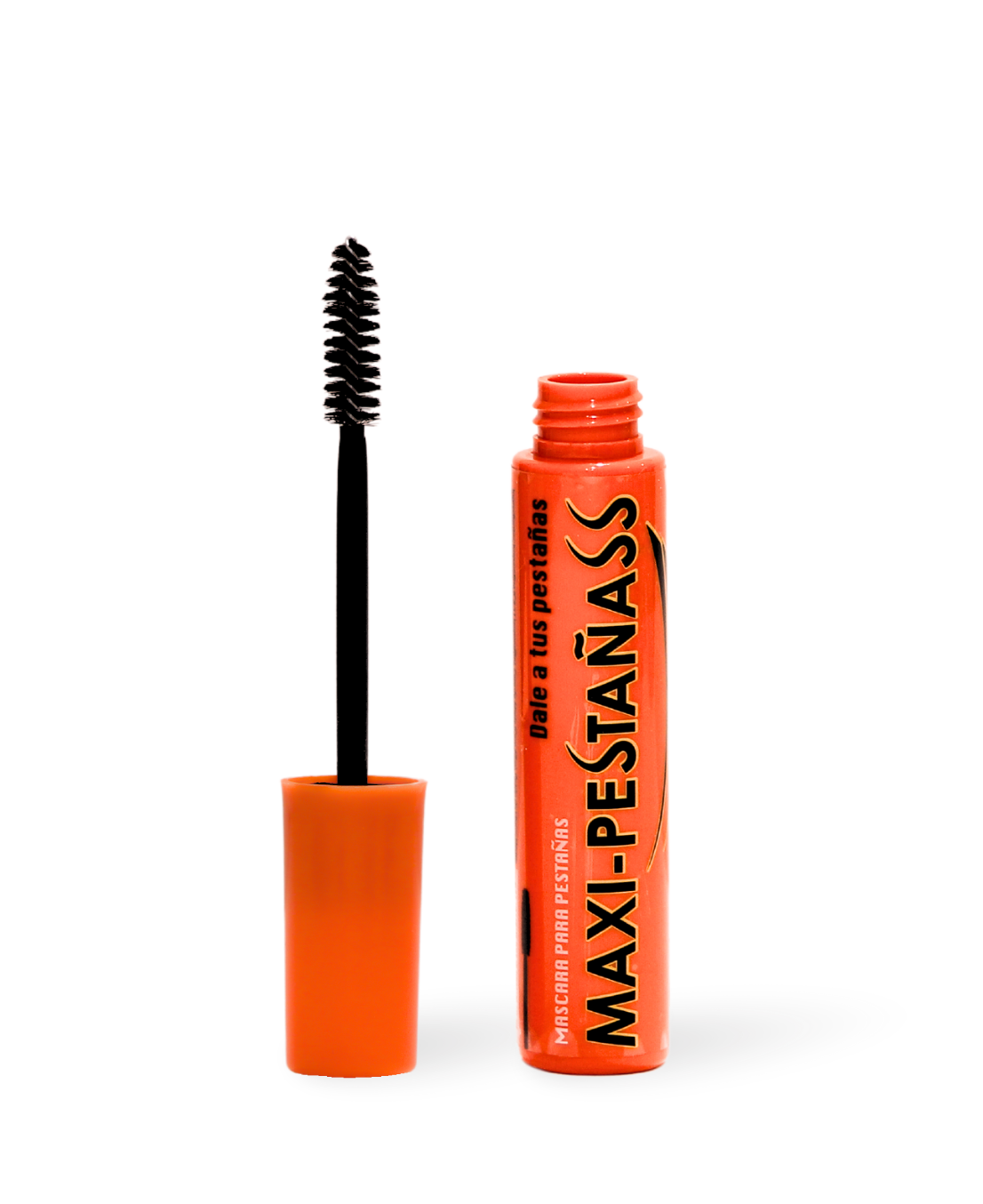 Rímel Maxi-Pestañas con Maracuyá y microfibras alargadoras aceites exóticos mascara
