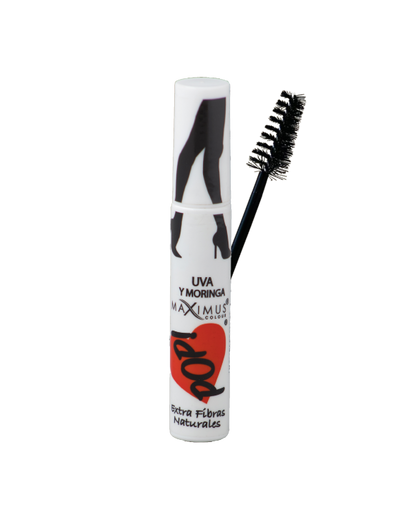 POP! Mascara para pestañas 2 aceites 2 beneficios- Cepillo Profesional
