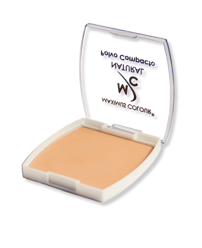 Polvo Compacto a base de arroz enriquecido con Vitamina E, Avena y Árbol de Té