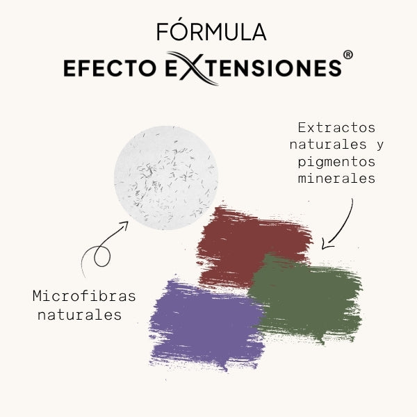 Mascara para pestañas tono VERDE BOSQUE con mamey y microfibras