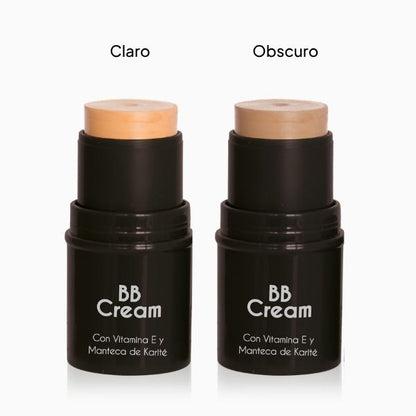 BB Cream Stick con Karité y vitamina E Unifica el tono acabado natural