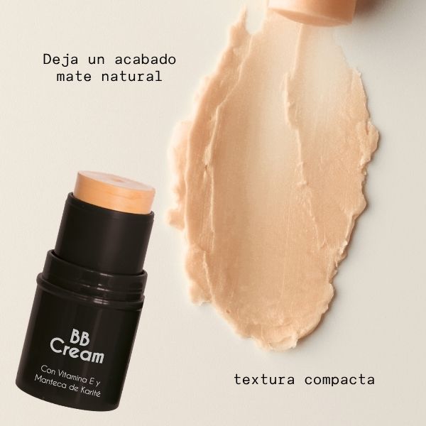 BB Cream Stick con Karité y vitamina E Unifica el tono acabado natural