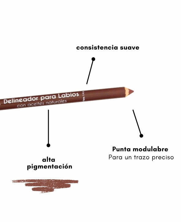 Delineadores Labiales Esencia Natural - 7 tonos modulables - Ostentación