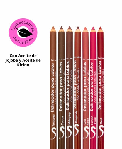 Delineadores Labiales Esencia Natural - 7 tonos modulables - Ostentación