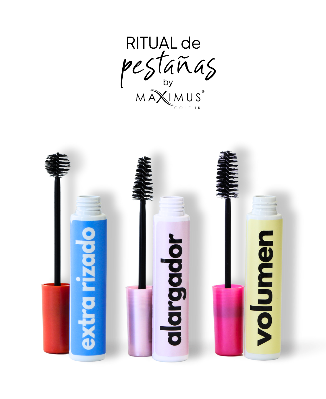 Trío Esenciales - Ritual de Pestañas Despierta tu mirada - Maximus Colour
