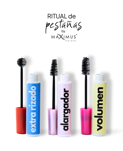 Trío Esenciales - Ritual de Pestañas Despierta tu mirada - Maximus Colour