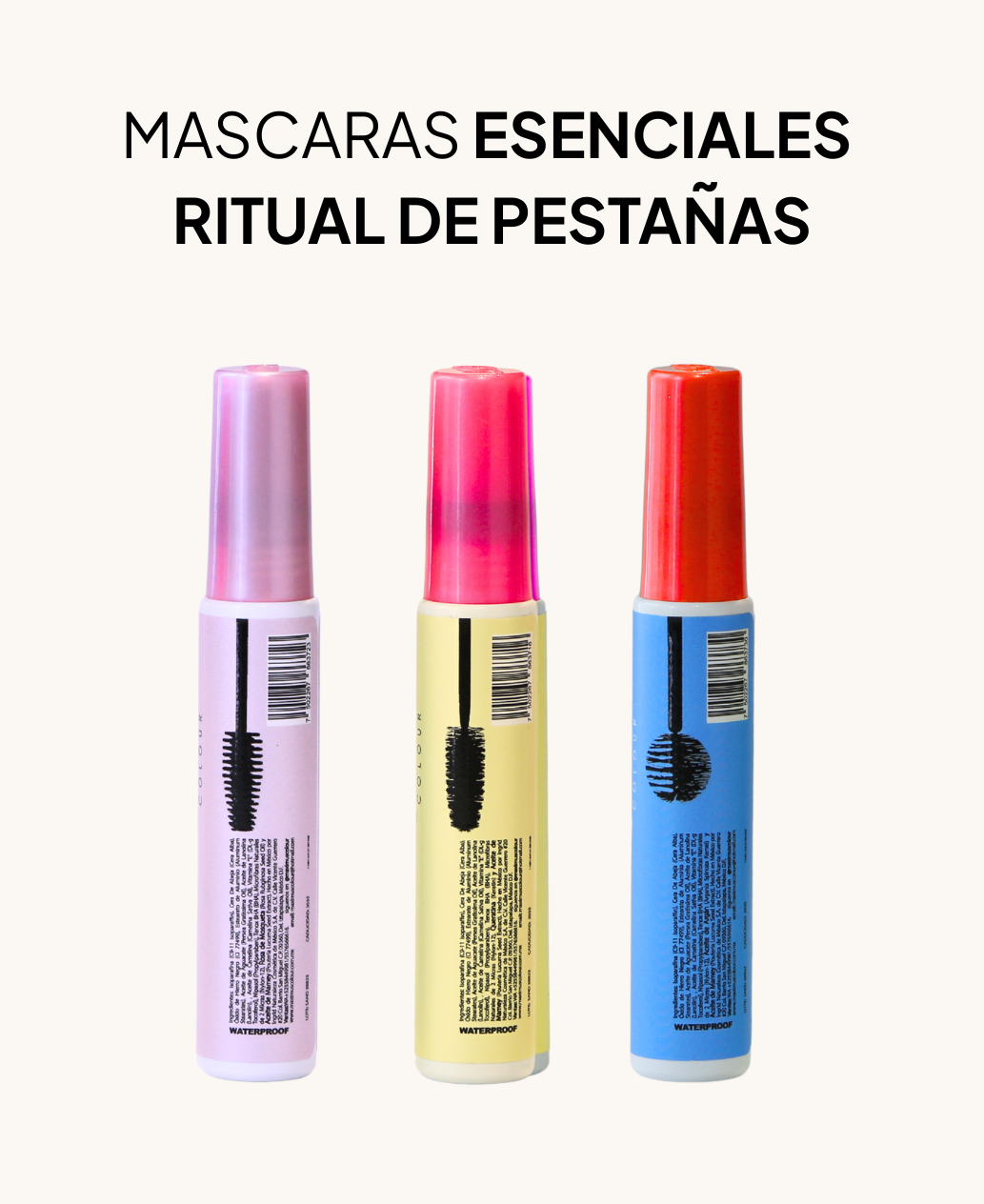 Trío Esenciales - Ritual de Pestañas Despierta tu mirada - Maximus Colour