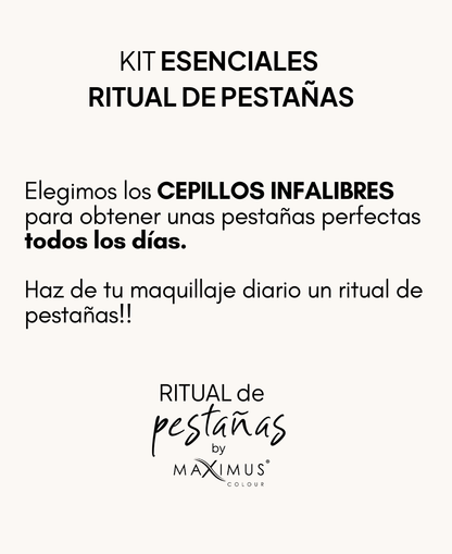 Trío Esenciales - Ritual de Pestañas Despierta tu mirada - Maximus Colour