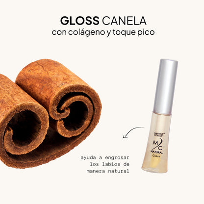 Gloss hidratante con colágeno y toques frutales Maximus Colour