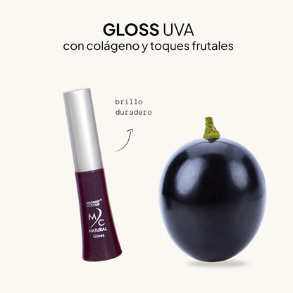 Gloss hidratante con colágeno y toques frutales Maximus Colour